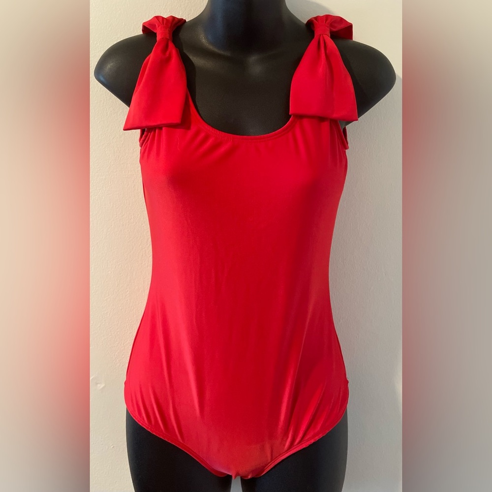 Red Bowed Swimsuit! ❤️